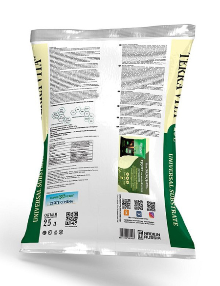 Грунт универсальный TERRA FORTE "Живая земля" 25 л